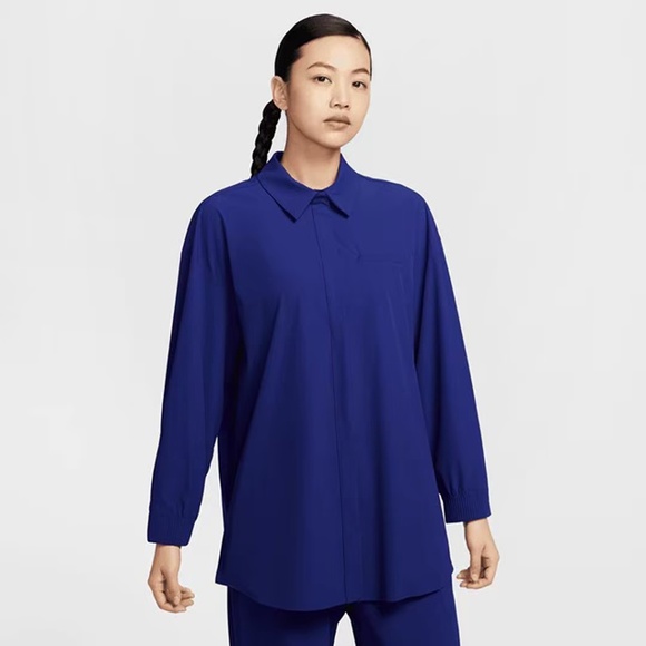 Nike 24.7 PerfectStretch Dri-FIT Oversized Long-Sleeve Shirt NWT - Picture 1 of 16